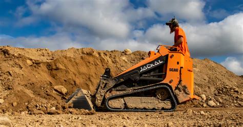 stihl skid steer|jackal stand on mini skid steer.